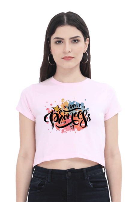 Princess Pink crop top