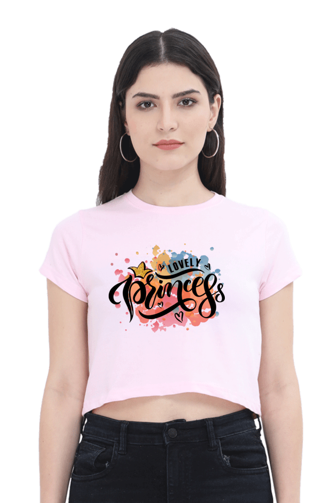 Princess Pink crop top