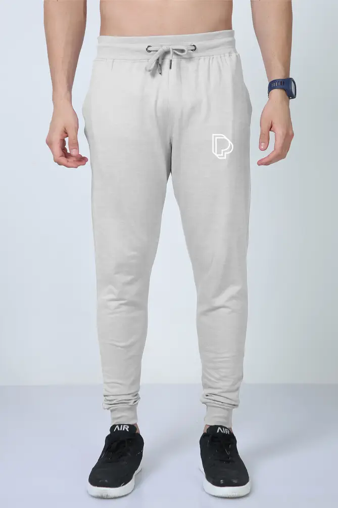 Grey unisex joggers